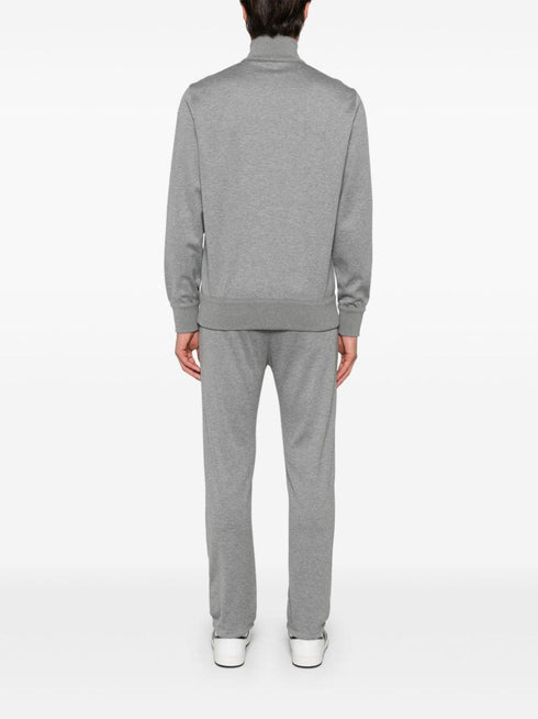 logo-embroidered tracksuit